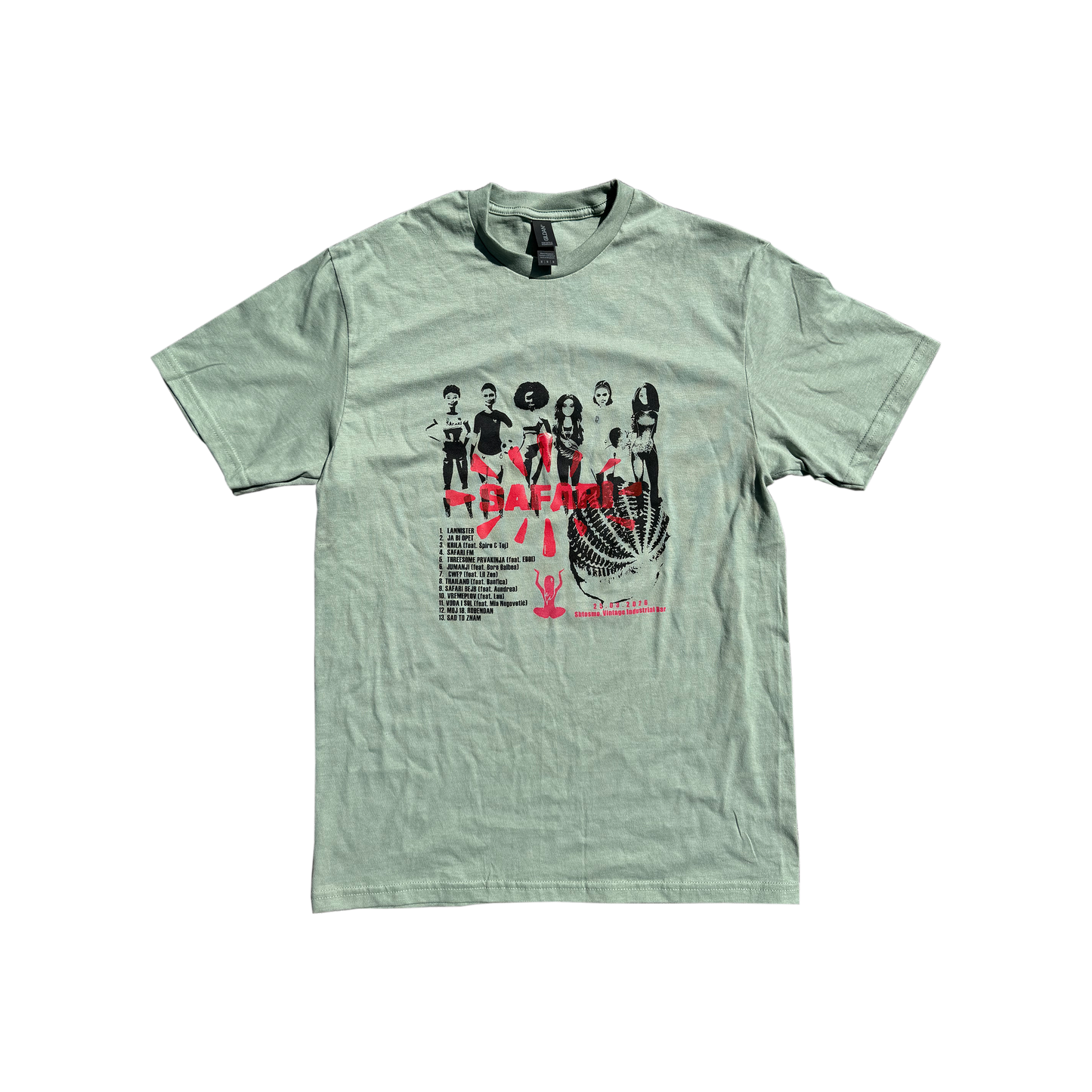 SAFARI FLUORESCENT LIMITED EDITION T SHIRT - SHTOSMO VINTAGE